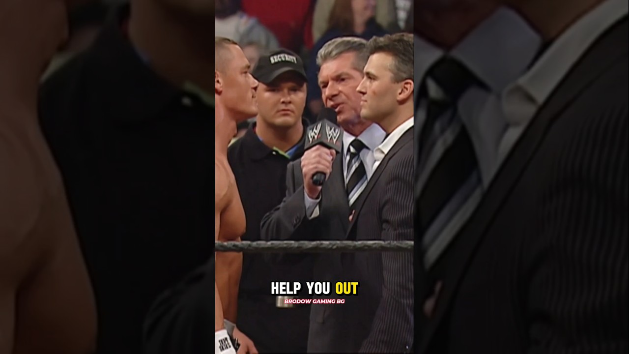Vince McMahon Shane u0026 John Cena Segment #wwe #vincemcmahon #johncena #attitudeera #wrestling