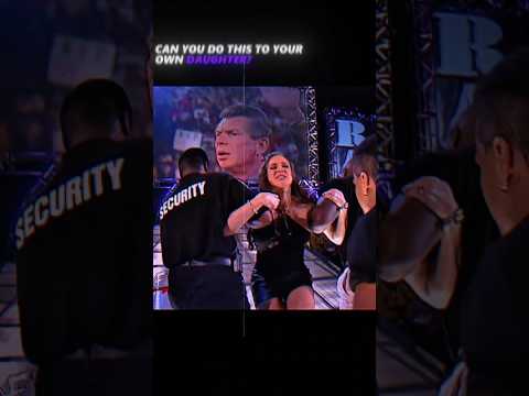 He Embarrassed His Daughter In Front Of Everyone !! #wwe #raw #highlights #vincemcmahon