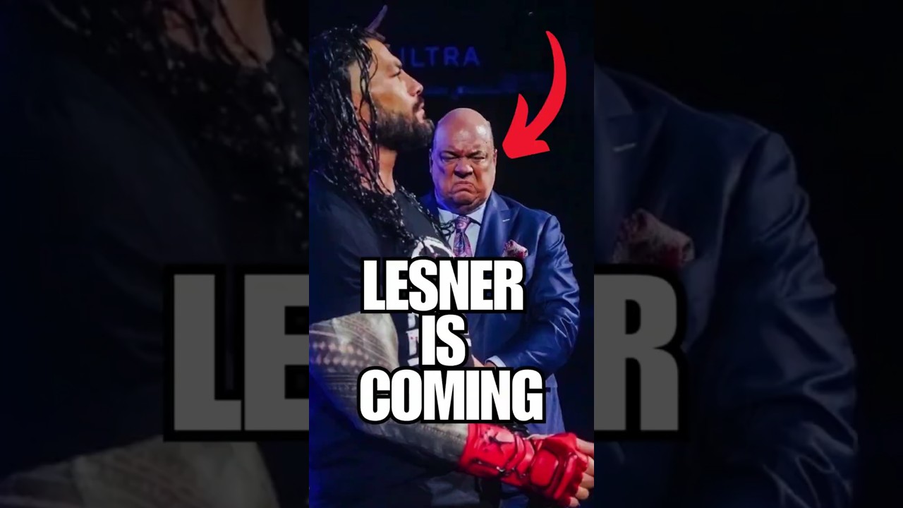 Brock Lesner Is Coming For Reigns And Heyman #wwe #wrestling #romanreigns #shorts
