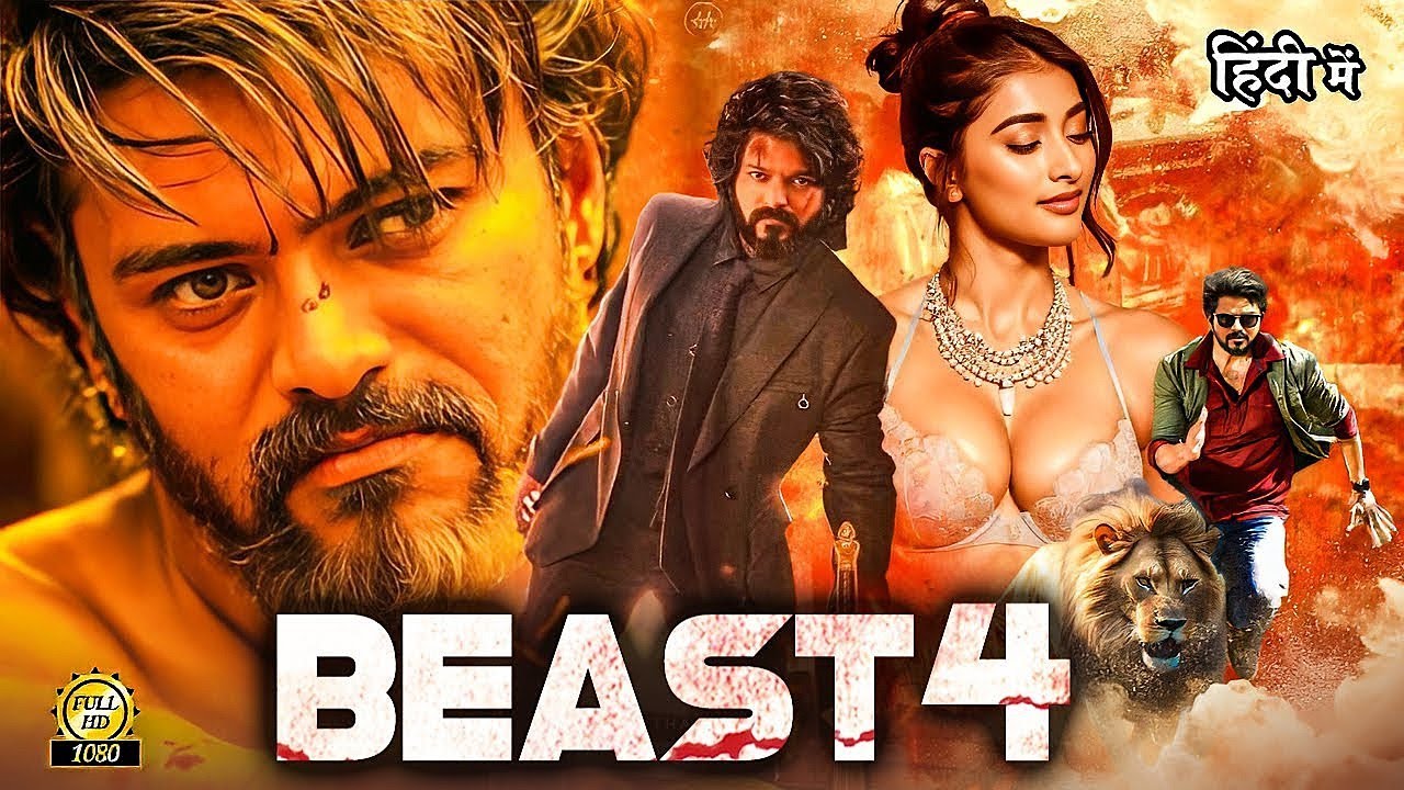 BEAST 4 (2025) | Vijay Thalapathy, Pooja Hegde |  New Action Blockbuster Hindi Dubbed Full Movie
