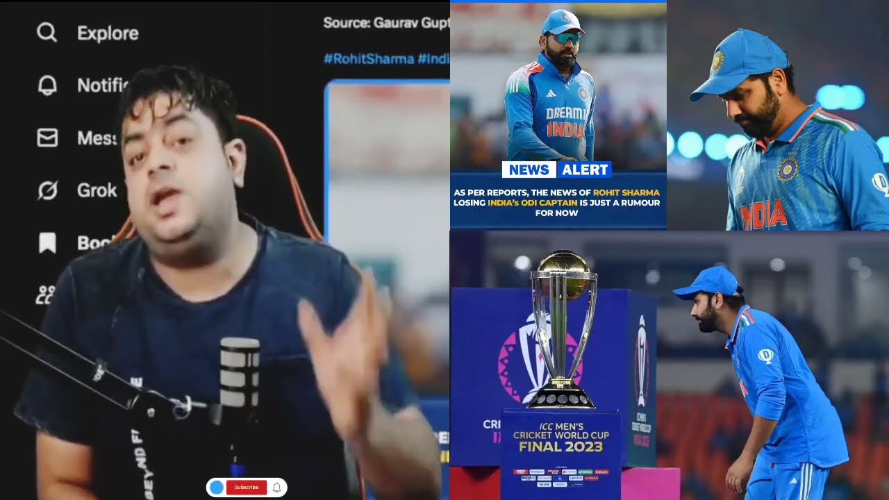 ROHIT SHARMA ODI RETIREMENT NEWS 😭❓ Rohit Play ODI WC 2027🤔❓#rohitsharma #retirement #retirementnews