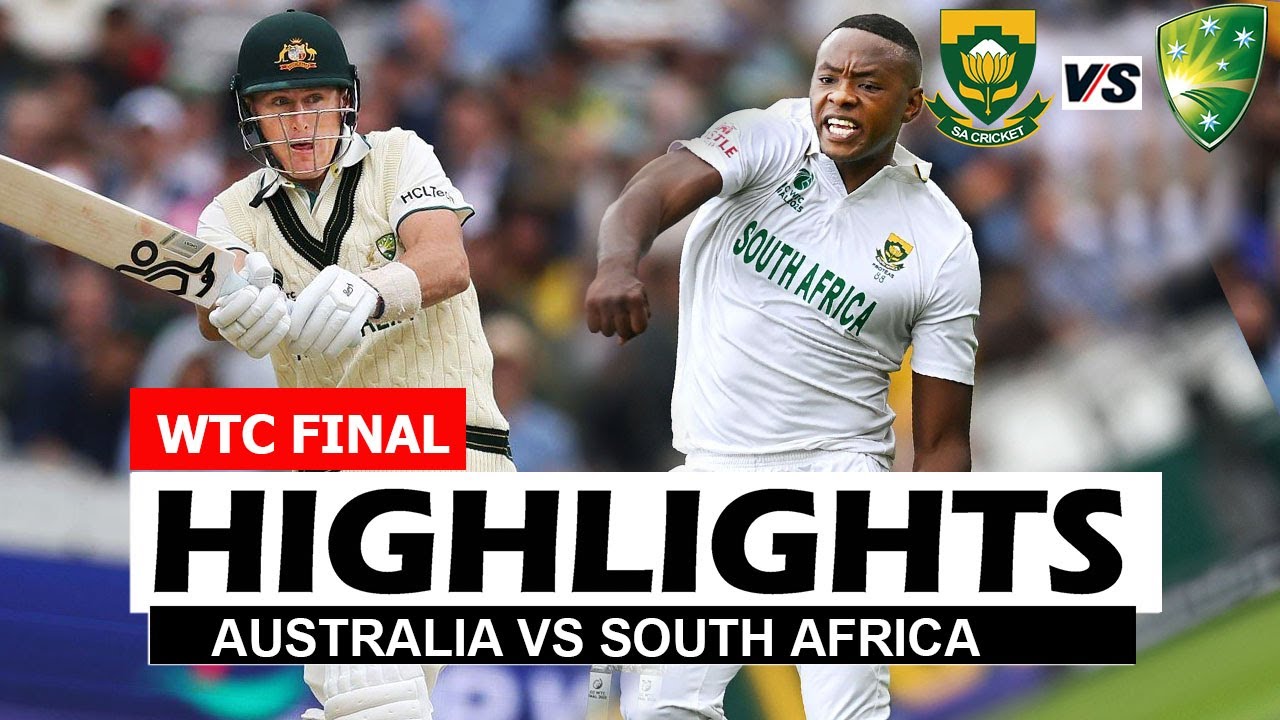 AUSTRALIA VS SOUTH AFRICA WTC FINAL TEST MATCH HIGHLIGHTS 2025 DAY 1 | AUS VS SA