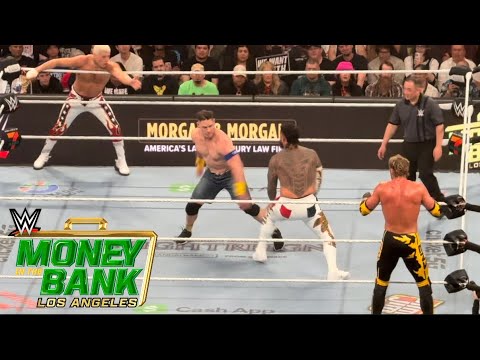 John Cena u0026 Logan Paul Vs Cody Rhodes u0026 Jey Uso Full Match – WWE MITB 6/7/2025