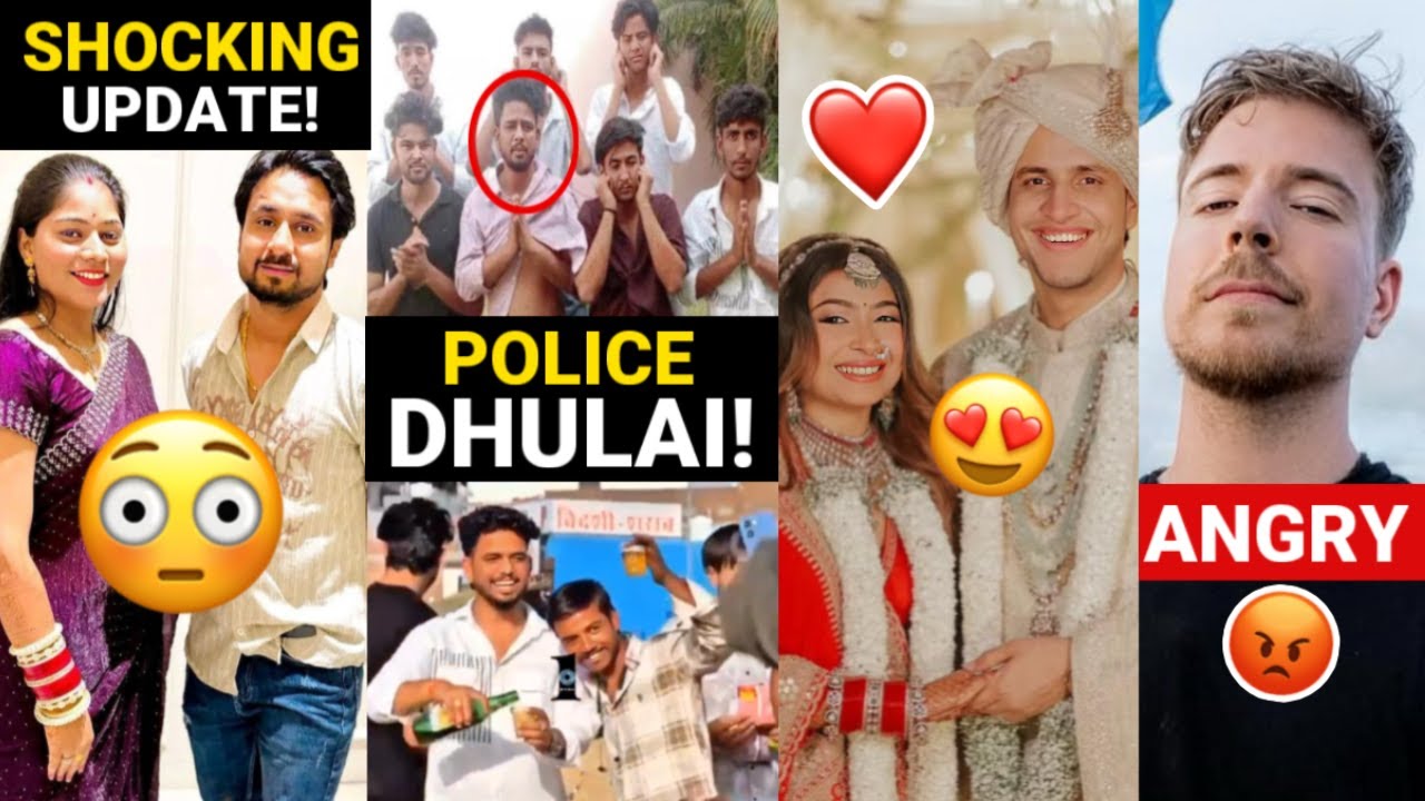 Influencer Crossed All Limits! Gets Police KUTAI…🫡😬, Triggered Insaan u0026 Ruchika Rathore, MrBeast..