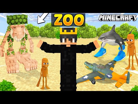 I Opened A Zoo With Italian Brainrot In Minecraft @ProBoiz95