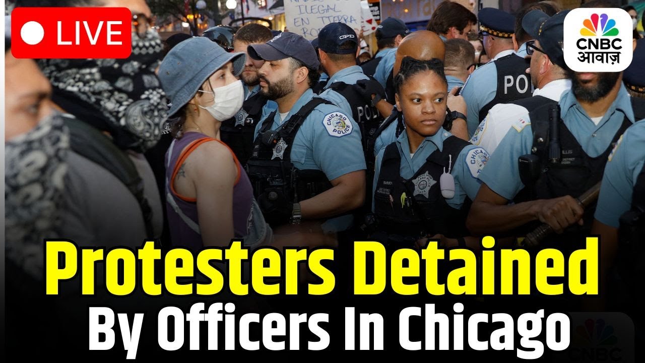 LIVE: Chicago Demonstrators Rally To Protest Against ICE Raids | Protesters Clash With Police | N18L