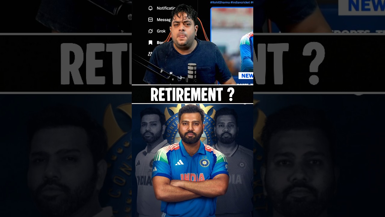 Rohit Sharma Retirement ? 😱😂#rohitsharma #abcricinfo #india #shortsfeed